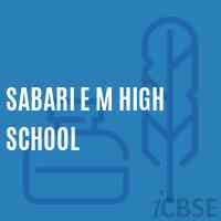 Sabari E M High School Logo