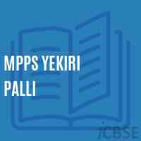 Mpps Yekiri Palli Primary School Logo