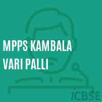 Mpps Kambala Vari Palli Primary School Logo