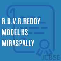 R.B.V.R.Reddy Model Hs Miraspally School Logo