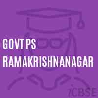 Govt Ps Ramakrishnanagar Primary School Logo