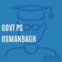 Govt Ps Osmanbagh Primary School Logo