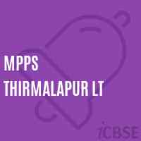 Mpps Thirmalapur Lt Primary School Logo