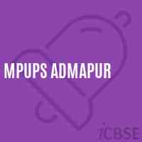 Mpups Admapur Middle School Logo