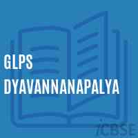 Glps Dyavannanapalya Primary School Logo