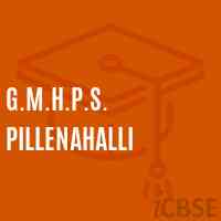 G.M.H.P.S. Pillenahalli Middle School Logo