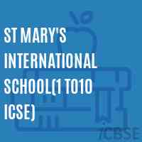 St Mary'S International School(1 To10 Icse) Logo