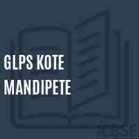 Glps Kote Mandipete Primary School Logo