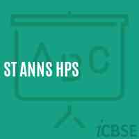 St Anns Hps Middle School Logo