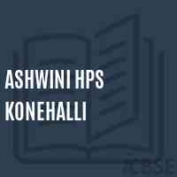 Ashwini Hps Konehalli Primary School Logo