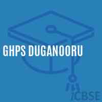 Ghps Duganooru Middle School Logo