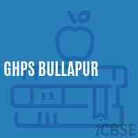Ghps Bullapur Middle School Logo