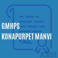 Gmhps Konapurpet Manvi Middle School Logo