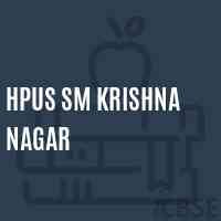 Hpus Sm Krishna Nagar Middle School Logo