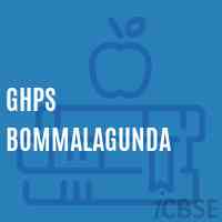 Ghps Bommalagunda Middle School Logo