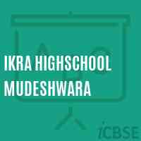Ikra Highschool Mudeshwara Logo
