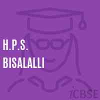 H.P.S. Bisalalli Middle School Logo