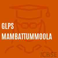 Glps Mambattummoola Primary School Logo