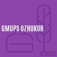 Gmups Ozhukur Middle School Logo