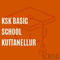 Ksk Basic School Kuttanellur Logo