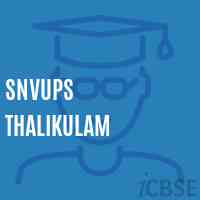 Snvups Thalikulam Middle School Logo