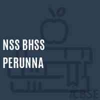 Nss Bhss Perunna High School Logo