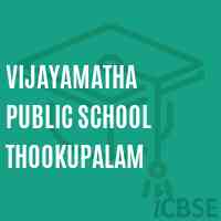 Vijayamatha Public School Thookupalam Logo