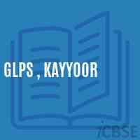 Glps , Kayyoor Primary School Logo