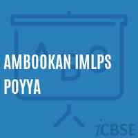 Ambookan Imlps Poyya Primary School Logo