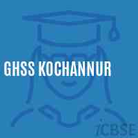 Ghss Kochannur Senior Secondary School Logo