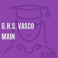 G.H.S. Vasco Main Secondary School Logo