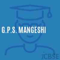 G.P.S. Mangeshi Primary School Logo