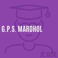 G.P.S. Mardhol Primary School Logo