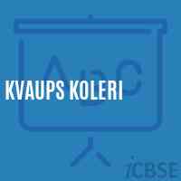 Kvaups Koleri Middle School Logo