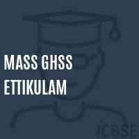 Mass Ghss Ettikulam High School Logo