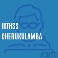 Ikthss Cherukulamba High School Logo