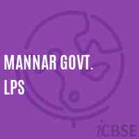 Mannar Govt. Lps Primary School Logo