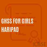 Ghss For Girls Haripad High School Logo