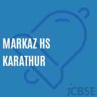 Markaz Hs Karathur Senior Secondary School Logo