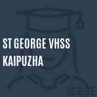 St George Vhss Kaipuzha High School Logo
