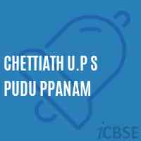 Chettiath U.P S Pudu Ppanam Middle School Logo