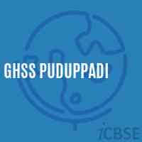 Ghss Puduppadi High School Logo