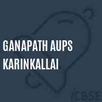 Ganapath Aups Karinkallai Upper Primary School Logo