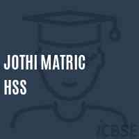 Jothi Matric Hss Senior Secondary School Logo
