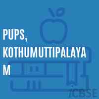 Pups, Kothumuttipalayam Primary School Logo
