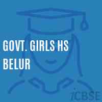 Govt. Girls Hs Belur High School Logo