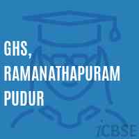 Ghs, Ramanathapuram Pudur Secondary School Logo