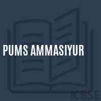 Pums Ammasiyur Middle School Logo