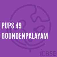 Pups 49 Goundenpalayam Primary School Logo