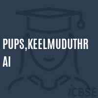 Pups,Keelmuduthrai Primary School Logo